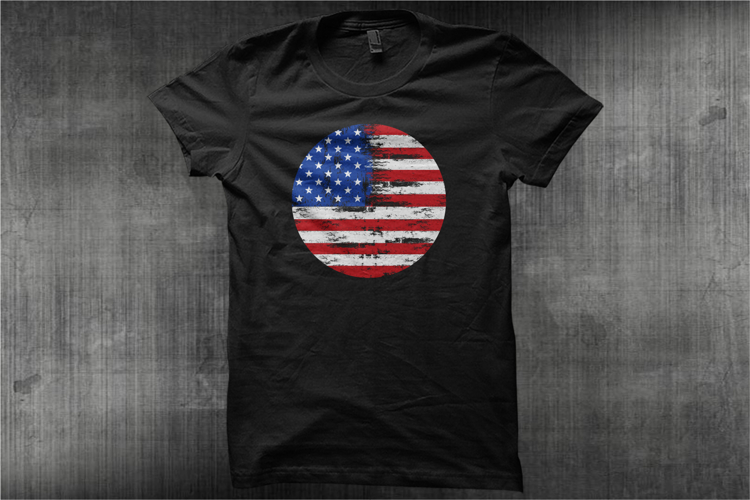 American Flag Vector Image 23