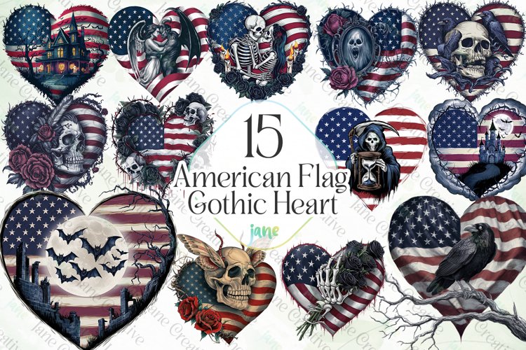 American Flag Clipart Image 4