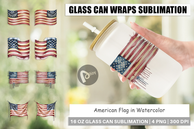 American Flag Clipart Image 21