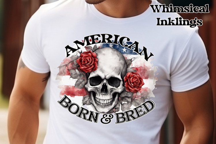 American Born and Bred Sublimation