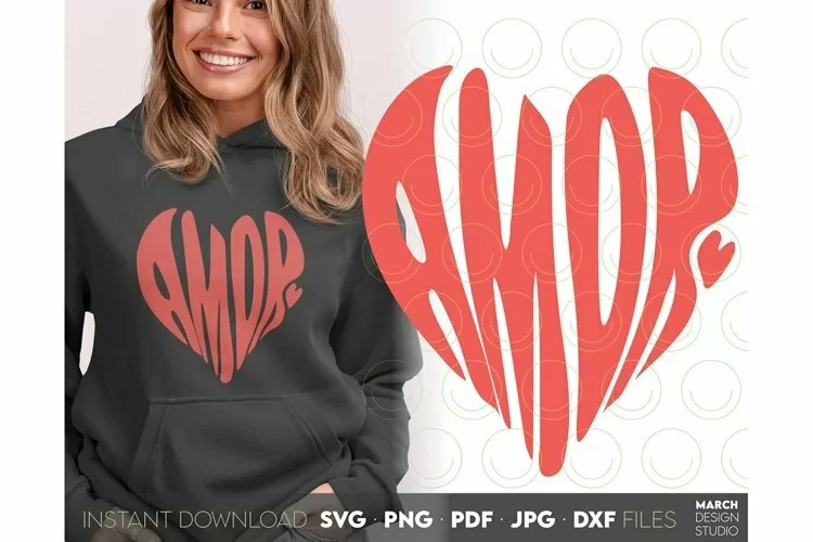 Más amor por favor SVG PNG - Frases motivadoras