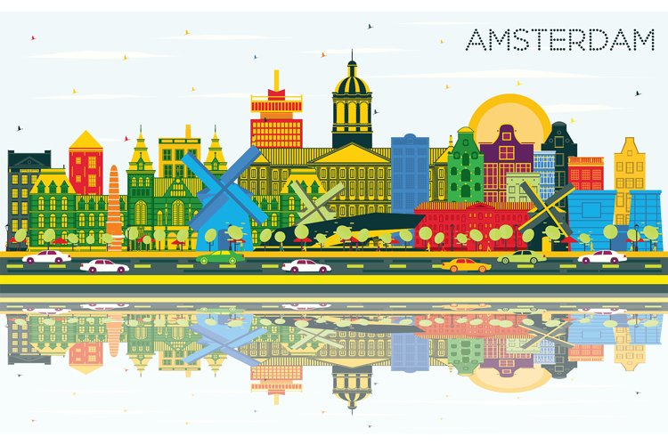 Skyline Clipart Image 12