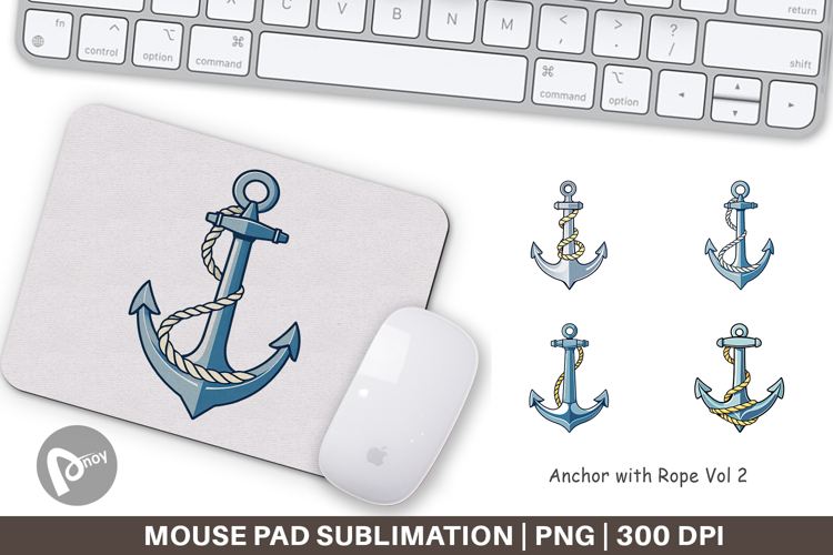 Mouse Pad Anchor Rope