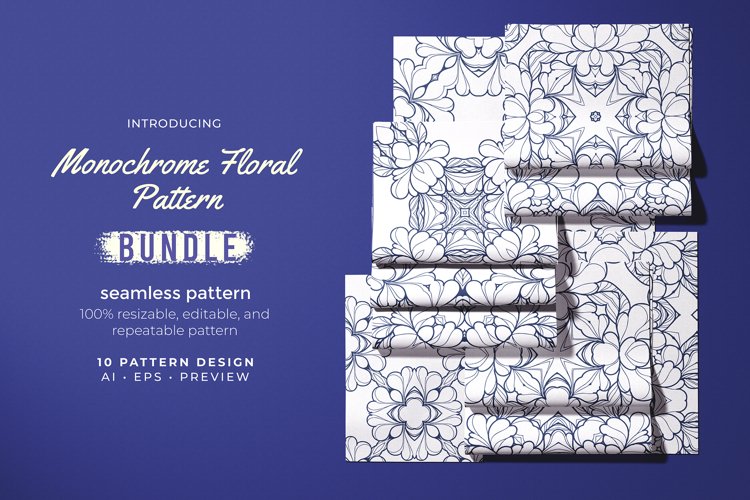 Floral Seamless Pattern Image 16