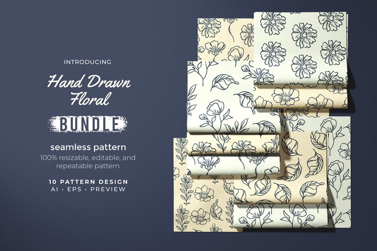 Floral Seamless Pattern Image 3