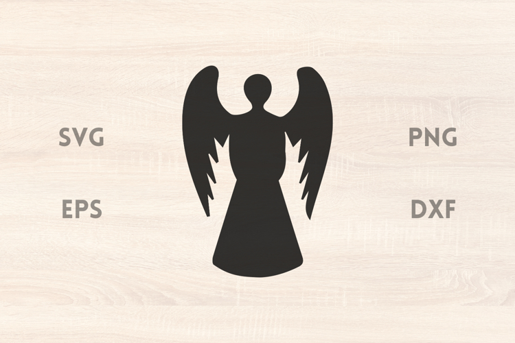 Angel Wings Silhouettes Image 3
