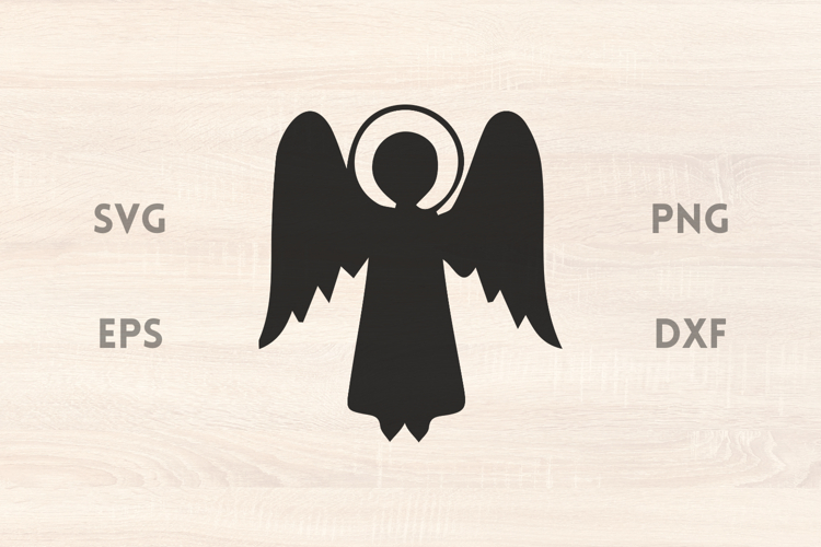 Flying Angel halo SVG