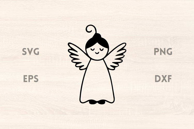 Christmas Angel SVG