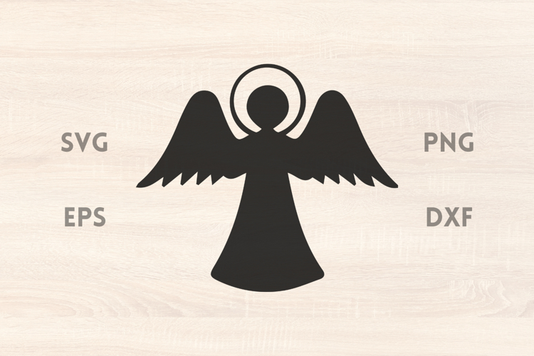 Christmas angel SVG