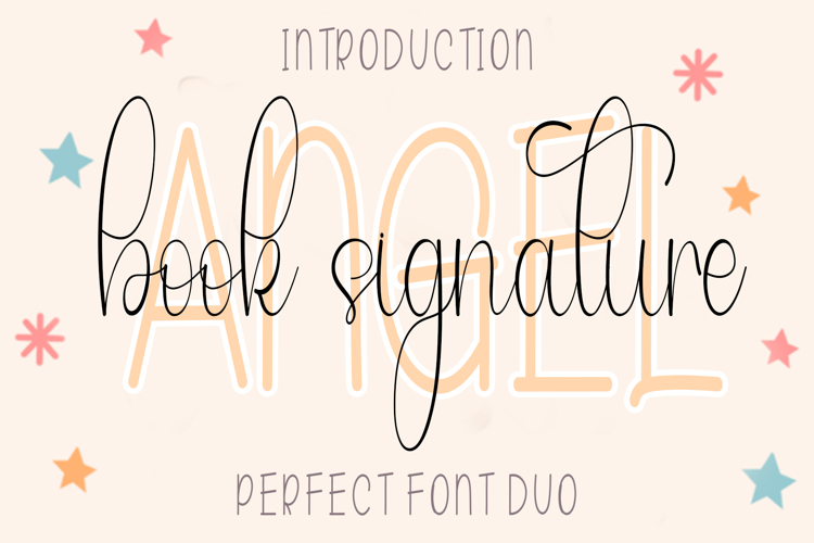angel book signature example image 1