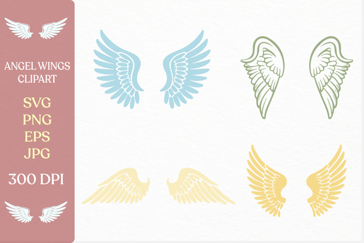 Angel Wings Cliparts