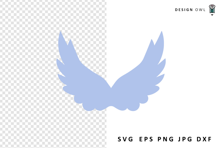 Angel Wings Silhouettes Image 23