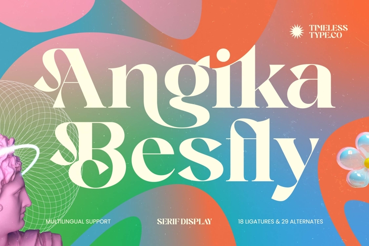 Angika Besfly - Serif Display Font