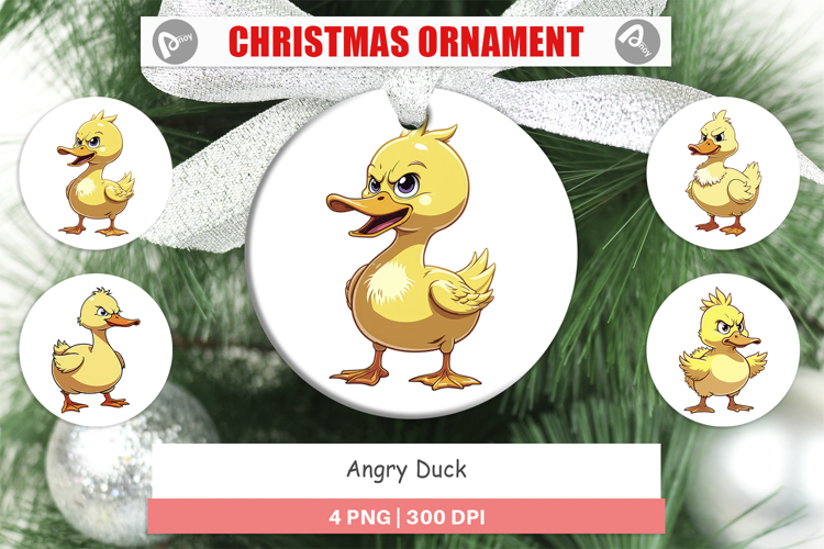 Ornament Angry Duck