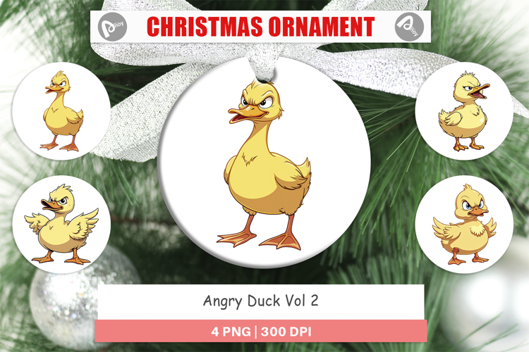 Ornament Angry Duck