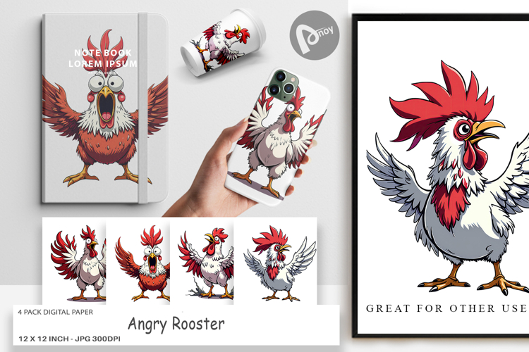 Rooster Clipart Image 9