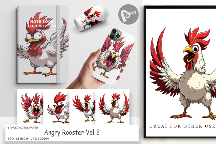 Rooster Clipart Image 10
