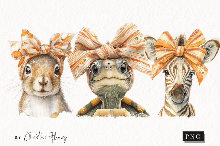 Fall Animals Clipart