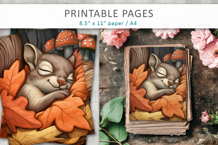 Forest Animal Journal, Woodland Scrapbook