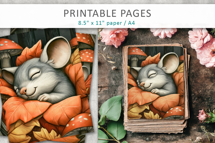 Forest Animal Journal, Woodland Paper Crafts