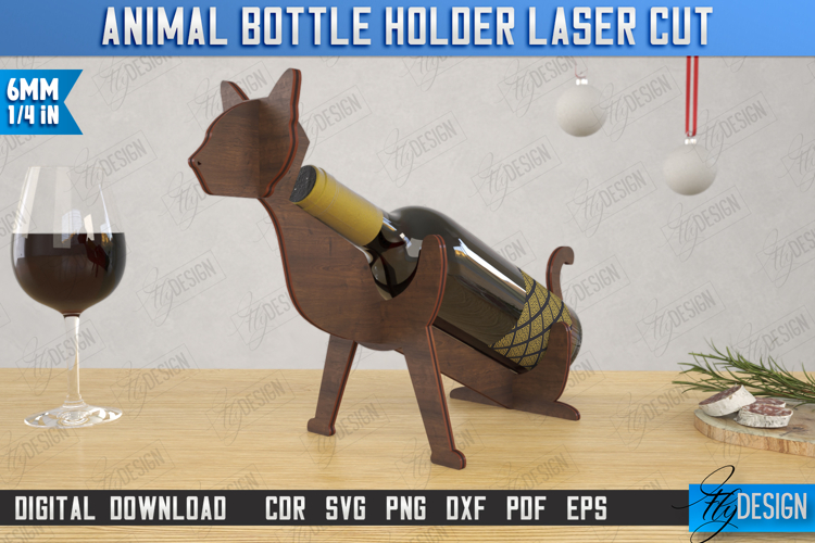 Wine Bottle Silhouette Image 6