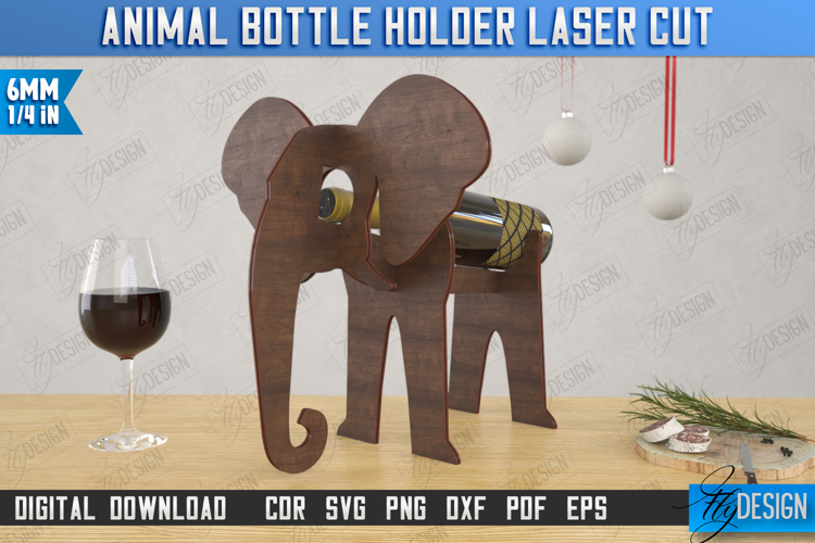 Wine Bottle Silhouette Image 5