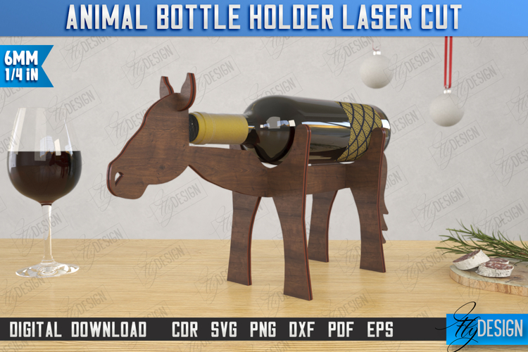 Wine Bottle Silhouette Image 4