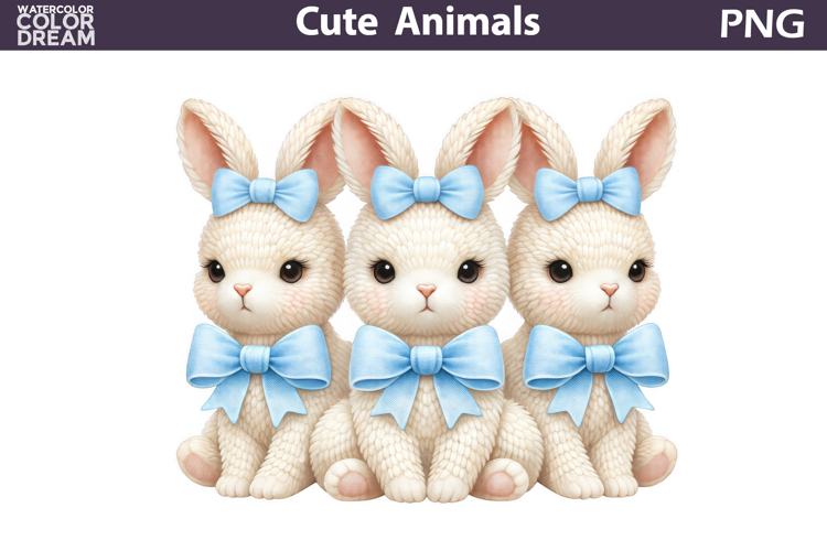 Cute Bunny Clipart Image 21