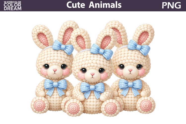 Cute Bunny Clipart Image 16