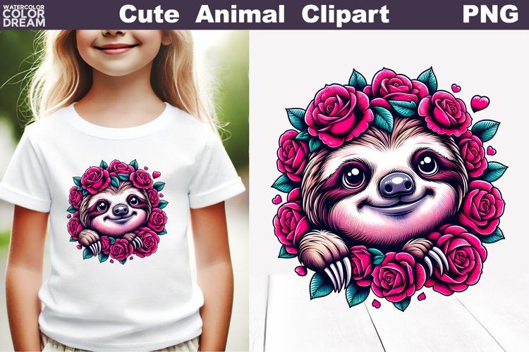 Sloth Clipart Image 22