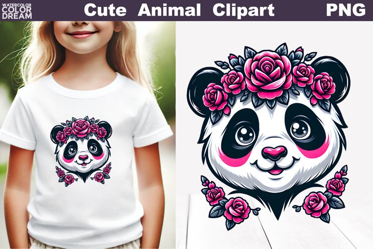 Cute Panda Clipart Image 21