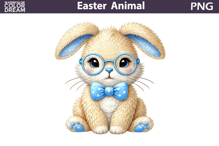 Easter Bunny Clipart Image 7