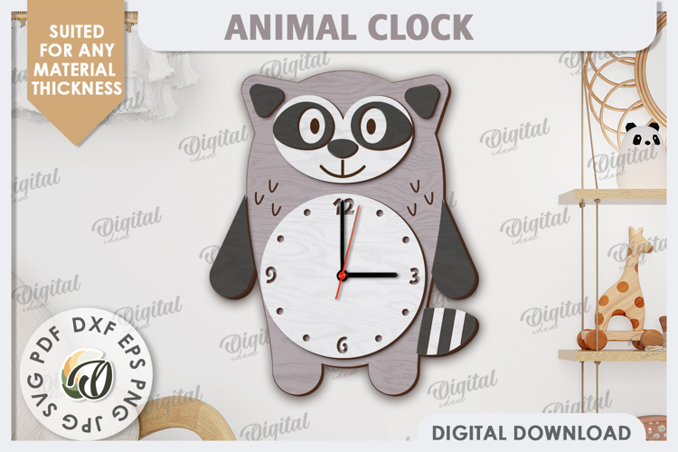 Raccoon Clipart Image 16