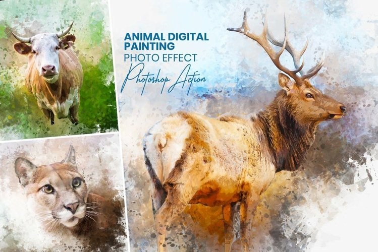 Animal Digital Painting Photo Effect example image 1