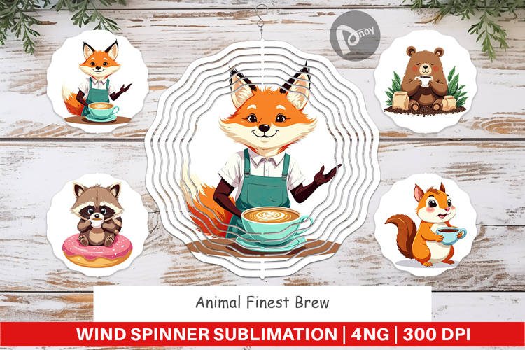Wind Spinner Animal Finest Brew