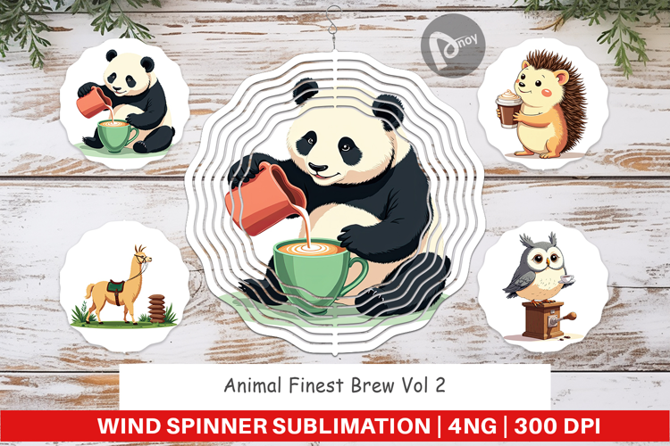 Wind Spinner Animal Finest Brew