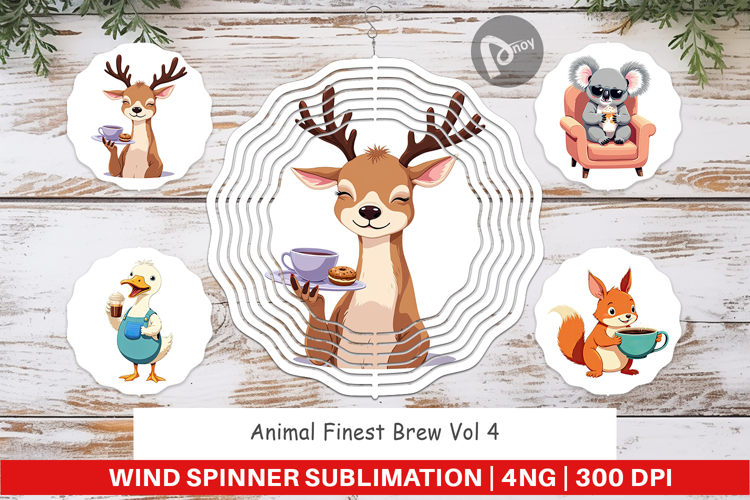 Wind Spinner Animal Finest Brew
