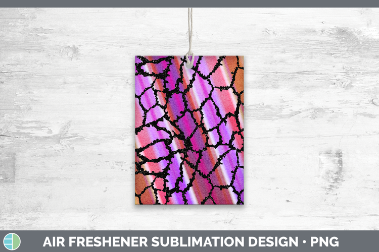 Animal Giraffe Print Air Freshener Sublimation Car Freshener