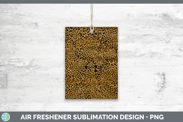 Animal Glitter Jaguar Air Freshener Sublimation Car Freshene