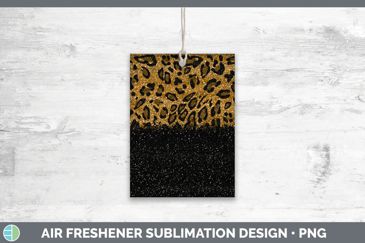 Animal Glitter Leopard Air Freshener Sublimation Car Freshen