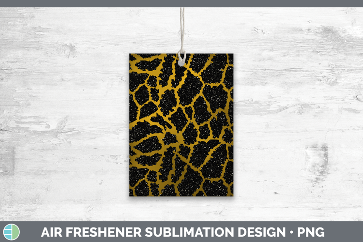Animal Gold Giraffe Air Freshener Sublimation Car Freshener