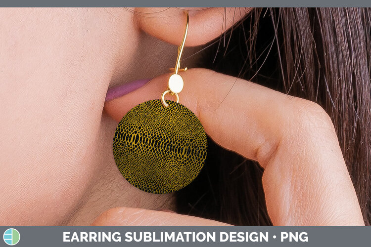 GorgeousAnimal Round Earrings design.
