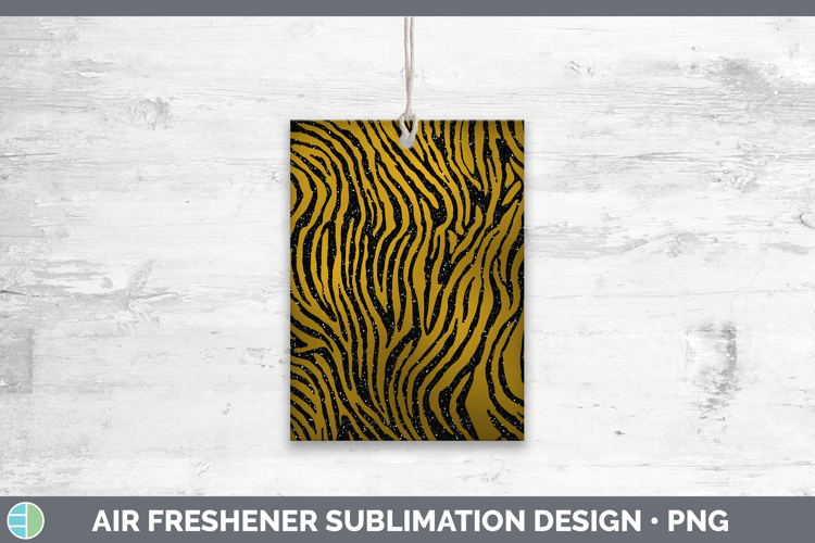 Animal Gold Zebra Air Freshener Sublimation Car Freshener De
