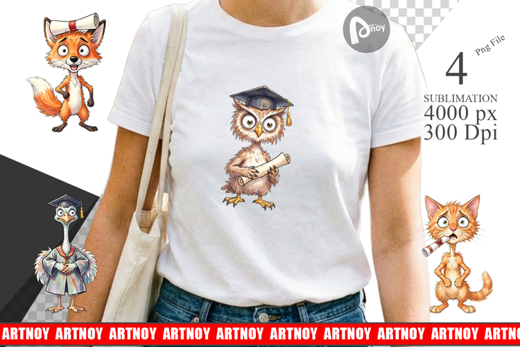 Chaotic Animal Graduation Sublimation