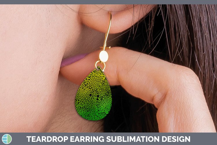 GorgeousAnimal Teardrop Earrings design.