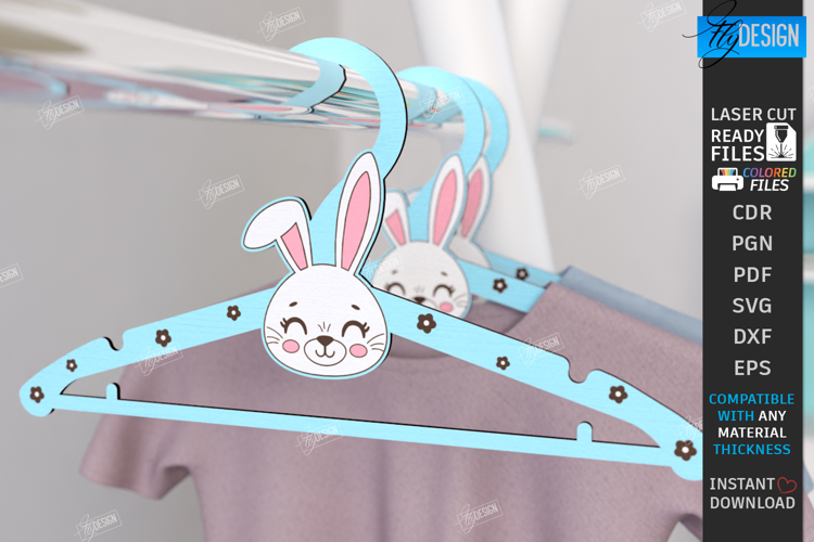 Animal Hanger Laser Cut|Children's Clothes Hanger|Kids Laser
