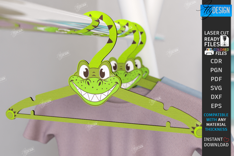 Animal Hanger Laser Cut|Children's Clothes Hanger|Kids Laser