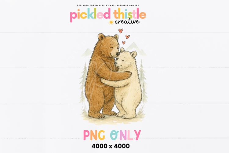 Bear Hug PNG Clipart