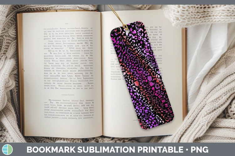 Animal Jaguar Print Bookmark Sublimation Printable Designs