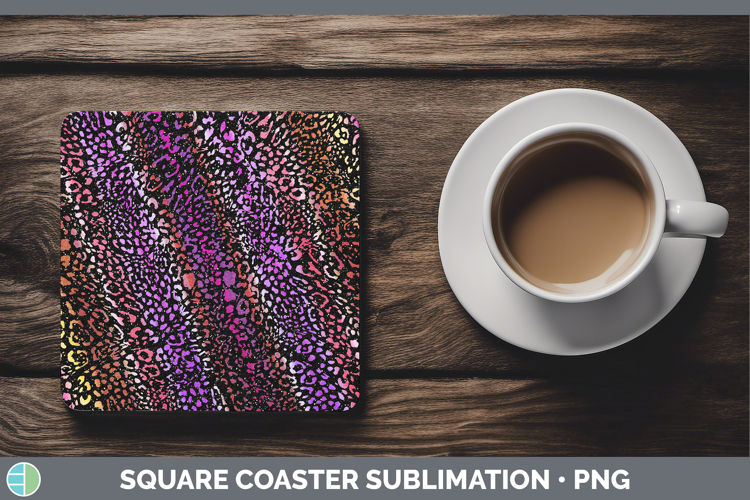 Animal Jaguar Print Square Coaster Sublimation Coaster Desig